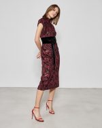 MIDI DRESS SLEEVELESS PRINTED - Image 5