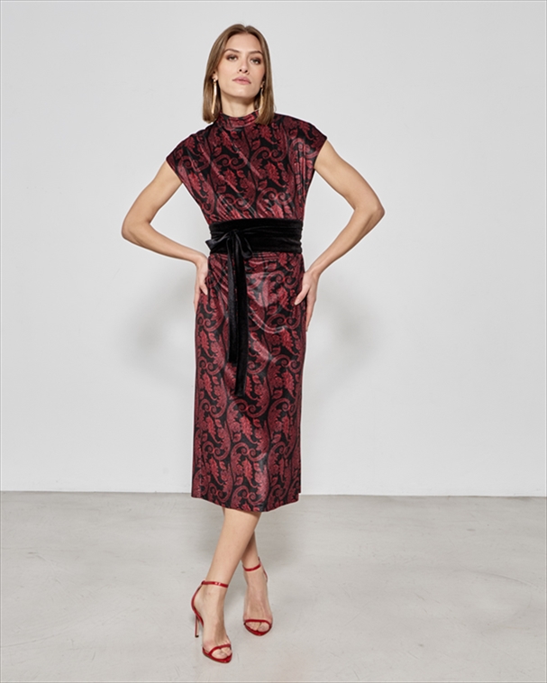 78094.jpg MIDI DRESS SLEEVELESS PRINTED - Image 1
