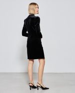 SHORT VELVET DRESS - Image 7