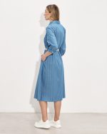 SHIRT DRESS MIDI DENIM - Image 9