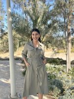 MIDI DRESS SHIRT