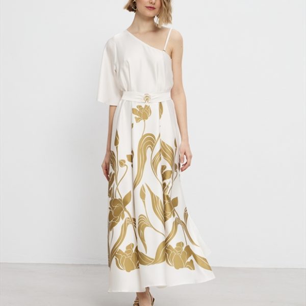 MAXI DRESS ONE SHOULDER