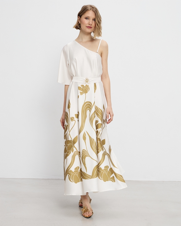 79038.jpg MAXI DRESS ONE SHOULDER - Image 1