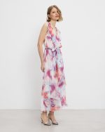 MIDI RUFFLE DRESS - Image 2