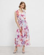 MIDI RUFFLE DRESS - Image 3