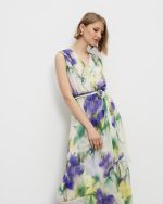 MIDI RUFFLE DRESS - Image 9