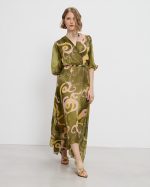 MAXI DRESS THREE QUARTER SLEEVE - Image 5