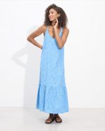 MIDI RUFFLE DRESS CUTWORK - Image 8