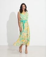 LONG CHIFFON DRESS PRINTED - Image 2