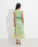 LONG CHIFFON DRESS PRINTED - Image 5