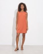 SHORT DRESS SIDES BUTTON