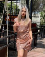 DRESS SHORT SEQUIN - Image 7