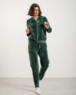 JACKET ZIP VELVET