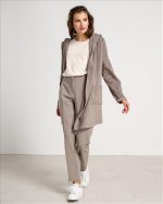 CARDIGAN LONG WITH HOOD - Image 6