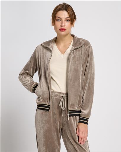 82058A.jpg HODDIE VELVET ZIP - Image 1
