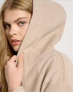 HOODIE COAT SHORT WOOL - Image 4