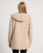 HOODIE COAT SHORT WOOL - Image 5
