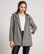 HOODIE COAT SHORT WOOL - Image 7