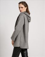 HOODIE COAT SHORT WOOL - Image 8