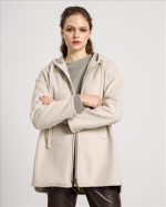 HOODIE COAT SHORT WOOL - Image 11