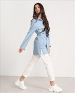 LIGHTWEIGHT ECO LEATHER JACKET - Image 3