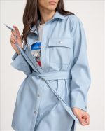 LIGHTWEIGHT ECO LEATHER JACKET - Image 5