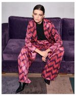 JACKET PRINTED VELVET - Image 2