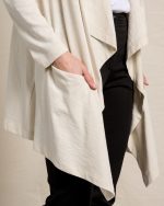CARDIGAN COTTON ASYMMETRICAL - Image 3
