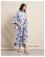 KIMONO SATIN PRINTED
