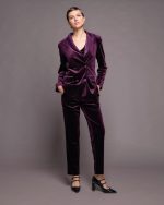 VELVET BLAZER JACKET - Image 11