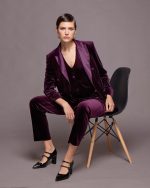 VELVET BLAZER JACKET - Image 14