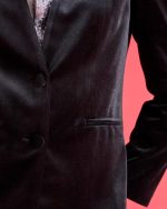 BLAZER VELVET JACKET - Image 4