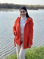 HODDIE CARDIGAN WITH ZIP