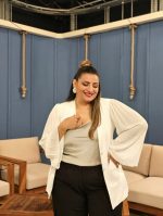 BLAZER JACKET PLEATED SLEEVE - Image 2