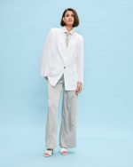 BLAZER JACKET PLEATED SLEEVE - Image 10