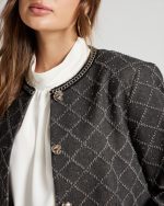 TWEED JEAN GREY JACKET - Image 4