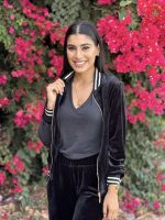 JACKET TRACKSUIT VELVET - Image 3
