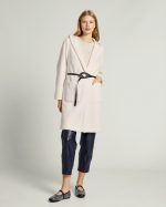 HOODED CARDIGAN LONG