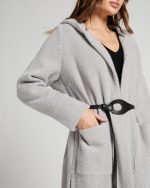 HOODED CARDIGAN LONG - Image 14
