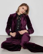 BLAZER JACKET VELVET