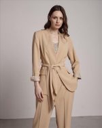 JACKET SET WITH BELT - Image 2