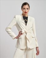 JACKET SET WITH BELT - Image 5