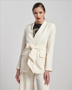 JACKET SET WITH BELT - Image 6