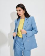 BLAZER PINSTRIPE LONG - Image 9