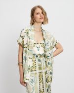 KIMONO JACKET PRINTED
