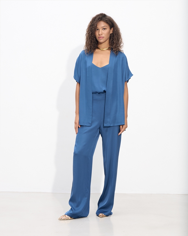 89036A.jpg KIMONO JACKET SATIN - Image 1