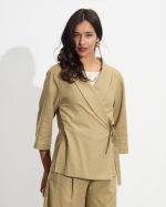 LINEN JACKET TIE SIDE - Image 9