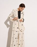PINSTRIPE JACKET EMPROIDERY - Image 2