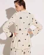 PINSTRIPE JACKET EMPROIDERY - Image 5