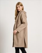 COAT HOODIE WOOL - Image 3
